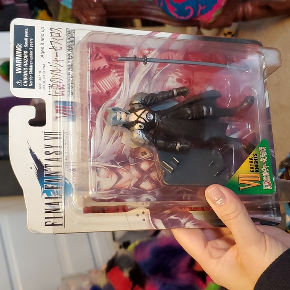 Sephiroth Final fantasy 7 VII FF7 legendary soldier action figure vintage rare - Picture 4 of 4